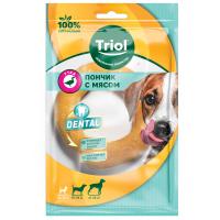 TRIOL DENTAL /10151132/ Пончики жевательные для собак с мясом утки 10см, индивидуальная упаовка 1шт