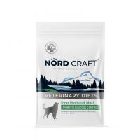 СКИДКА15% NORD CRAFT сух.2кг DIABETIC GLUCOSE CONTROL Med&Maxi сухой для взрослых собак средних и крупных пород при диабете , цена до скидки 2025,00 новая цена-  