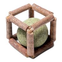 TRIOL /22171075/ NATURAL Игрушка для кошек Куб с кошачьей мятой из мататаби 40/270мм