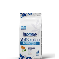 MONGE сухой корм 400г VetSolution Cat Dermatosis диета для кошек при дерматозах 1542