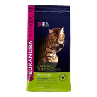 Eukanuba сухой 400г Hairball Control  для кошек вывод шерсти
