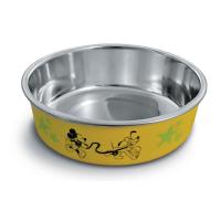 СКИДКА15% TRIOL Disney /30251042/ Mickey&Pluto миска для собак металл на резинке 750мл,цена до скидки-516,00, новая цена-