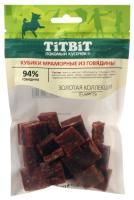 TITBIT ЗК лакомство для собак Кубики мраморные из говядины 80г 023297