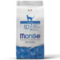 MONGE сухой корм 1,5кг Cat Urinary для кошек профилактика мочекаменной болезни 1914