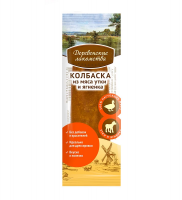 Деревенские лакомства для собак Мини колбаски из утки и ягненка