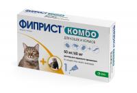Фиприст Комбо №1 для кошек и хорьков от блох/клещей КRКА
