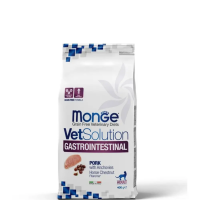 MONGE сухой корм 400г VetSolution Cat Gastrointestinal диета для кошек при патологии желудочно-кишечного тракта 1504