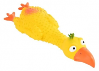 HOMEPET /PCC104227-A/ Игрушка латекс. для собак Курица с пищалкой 34см