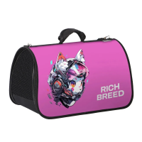RICH BREED сумка-переноска ХАРД ДИЗАЙН L, Аниме-4, 46*27х28см 