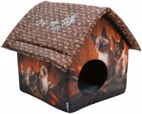RICH BREED Дом мягкий ДИЗАЙН ВИГВАМ  Кот в мешке 40х40х39см