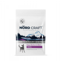 СКИДКА15% NORD CRAFT сух.2кг RENAL Med&Maxi для взрослых собак средних и крупных пород при заболев.почек, цена до скидки 1850,00 новая цена-