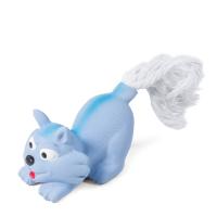 TRIOL /12151140/ Игрушка латекс.Mini Dogs Котенок с веревкой 75 ...