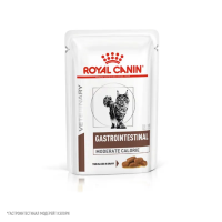 Royal Canin пауч 85г Gastro Intestinal Moderate Calorie нарушение пищеварения