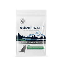 NORD CRAFT сух.400г DIABETIC GLUCOSE CONTROL для взрослых кошек при диабете