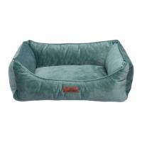 LionPets LM00112-22 Диван Мэдисон велюр бирюзовый, 70*55*20см М, съемный чехол