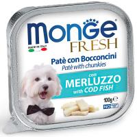 Monge Dog консервы 100г Fresh для собак треска, ламистер 3109 ...