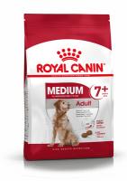 Royal Canin сухой корм 4кг Medium Adult 7+ для взрослых собак старше 7 лет средних пород