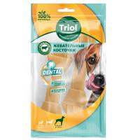 TRIOL DENTAL /10151078/ кость жевательный для собак узловая 15см,105г уп.2шт, пакет /под заказ/