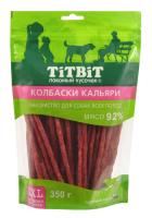 TITBIT ЗК лакомство для собак Колбаски 350г Кальяри XXL 25543