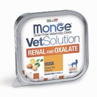 MONGE консервы 100г VetSolution Cat Renal&Oxalate для кошек при почечной недостаточности 4649