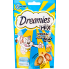 Dreamies лакомство для кошек 60гр Микс лосось с сыром
