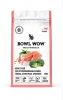 BOWL WOW сух.400г д/стерил.кошек лосось, белая рыба, брокколи