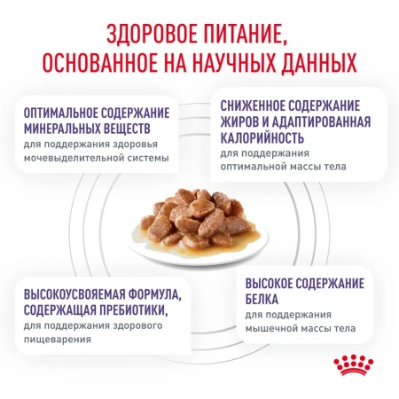 СКИДКА6% Royal Canin пауч 85г Neutered Balance для стерилизованных кошек до 7 лет, цена до скидки 133,00 новая цена-