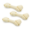 TRIOL DENTAL /10151061/ косточки жевательные для собак узловые белые 10см, 100г уп.3шт, пакет 